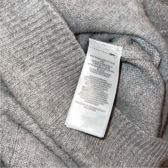 Polo Ralph Lauren Wool Cashmere Elbow Patch Sweater Dress, size small - Picture 7 of 7